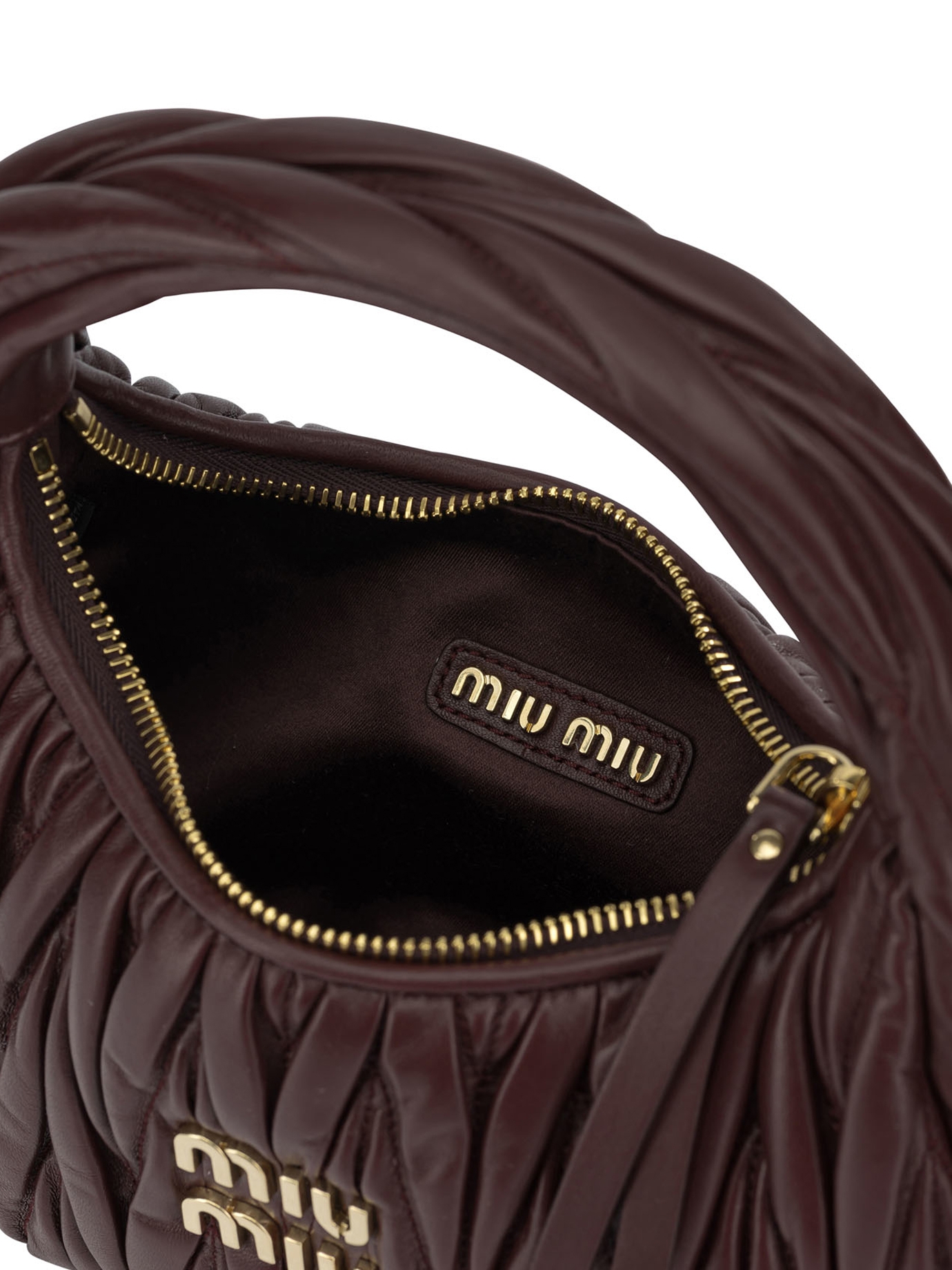 [Miu Miu] Tote bag FW26 5BC125AN88F0007 V OOY