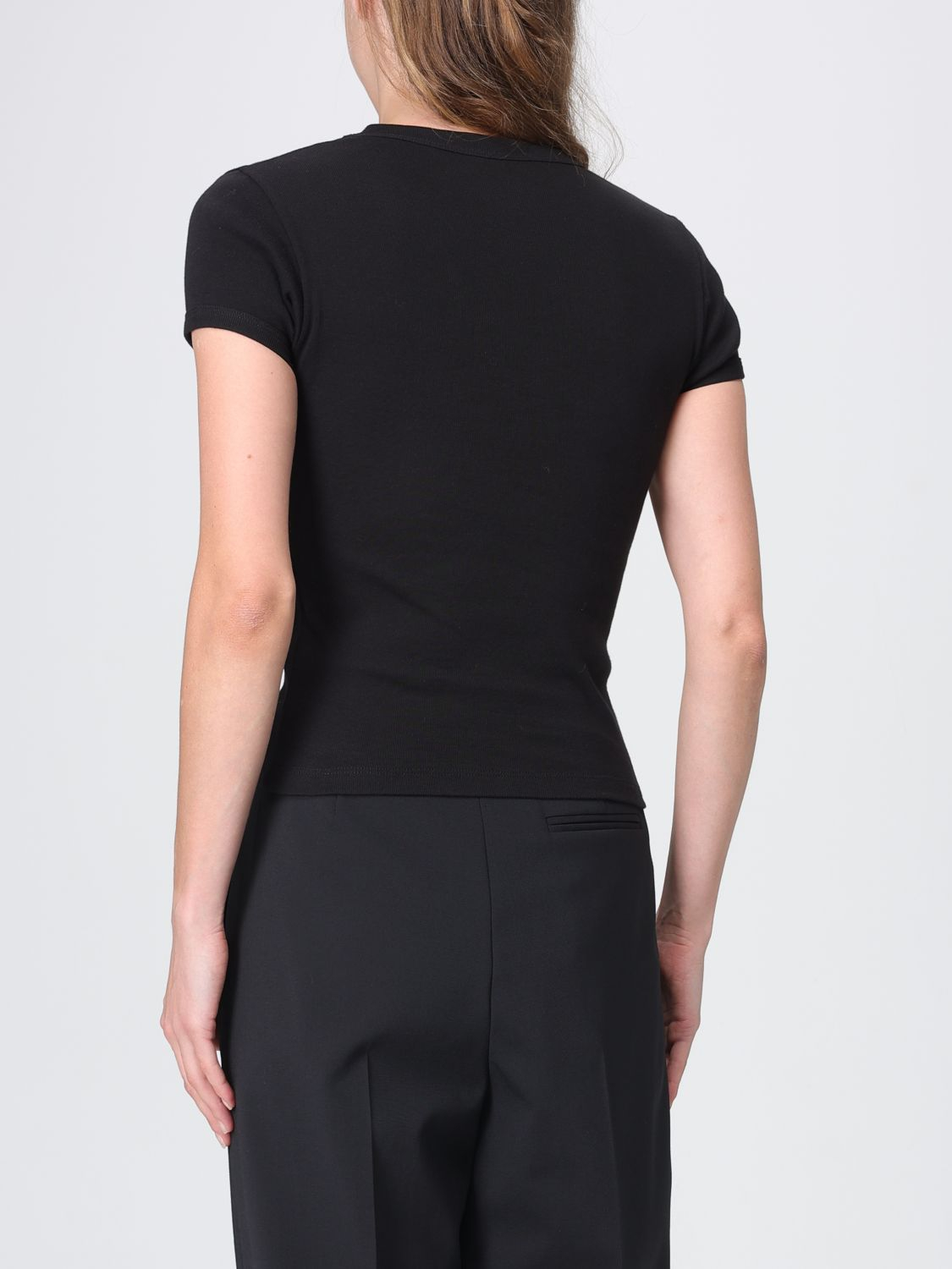 [Saint Laurent] T-shirts FW26 869630Y38BD 1000