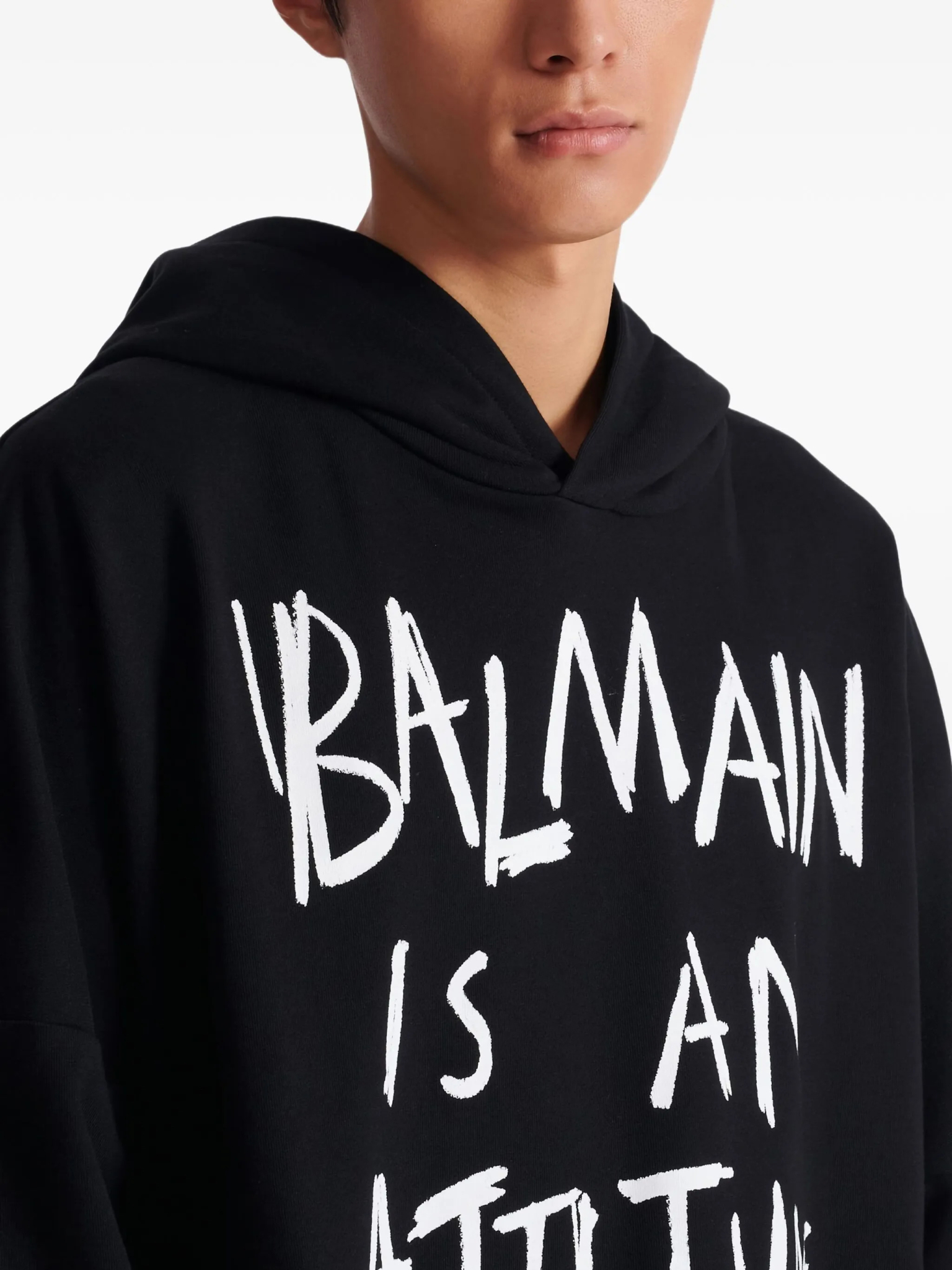 [Balmain] Hoodie SS26 GH1JT250GF40EAB