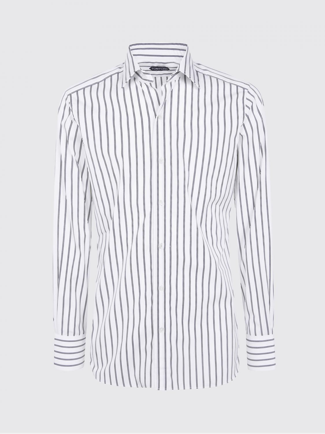[Tom Ford] Shirts Long Sleeve FW26 HSBS01C0057 WNL