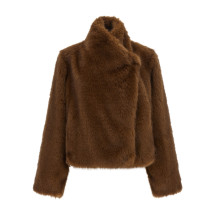 [B&B Couture] Fur Jacket FW26 FARRAHFIRSTJACKETMINK
