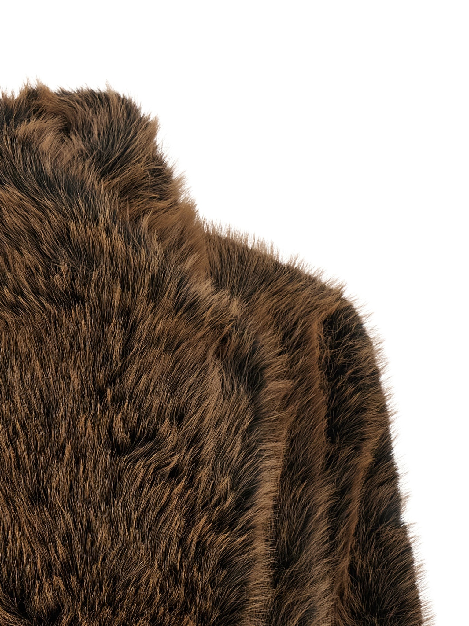 [B&B Couture] Fur Jacket FW26 SUSANFIRSTJACKETBLACKBROWN