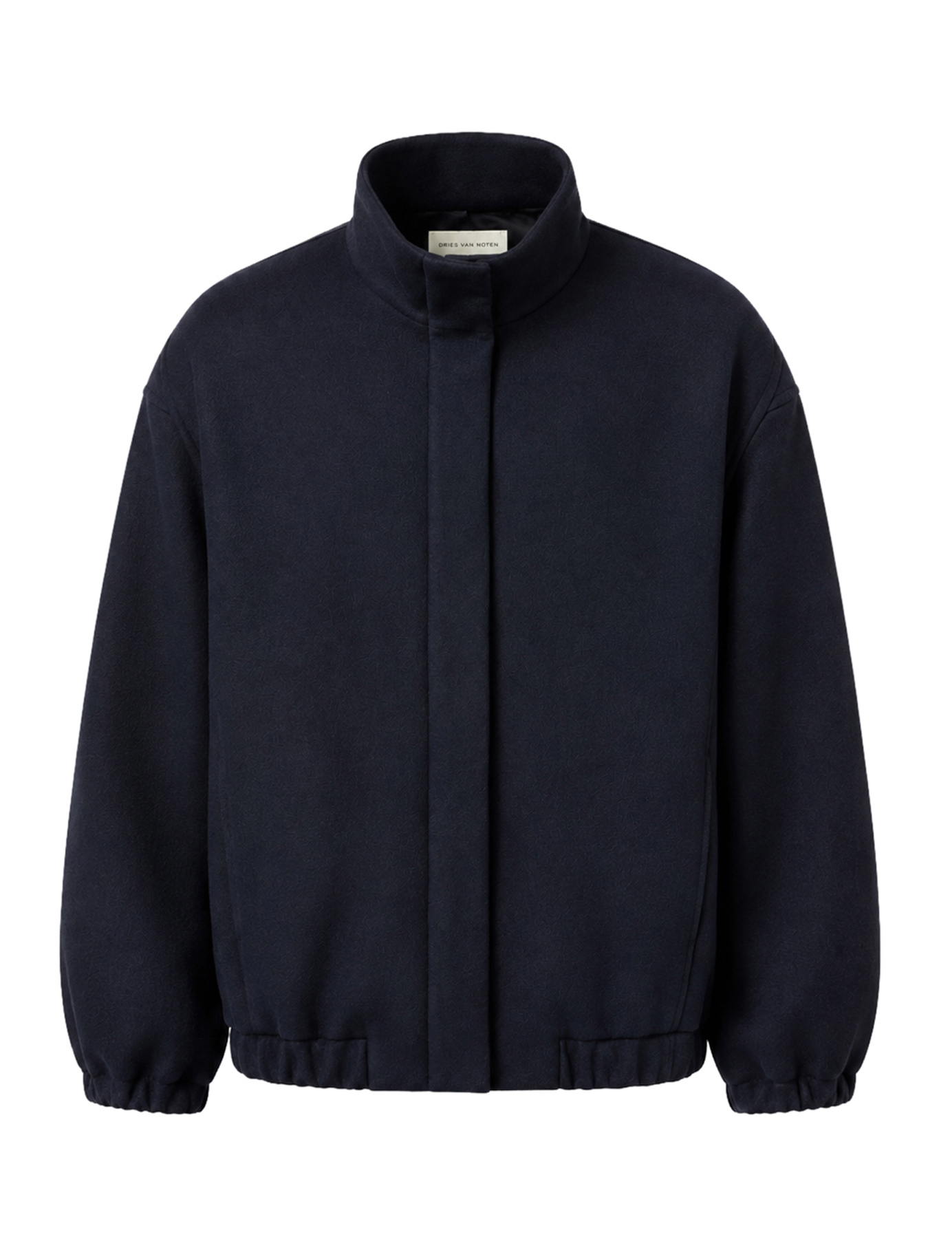 [DRIES VAN NOTEN] Bomber jacket FW26 2620105124216509 NAVY