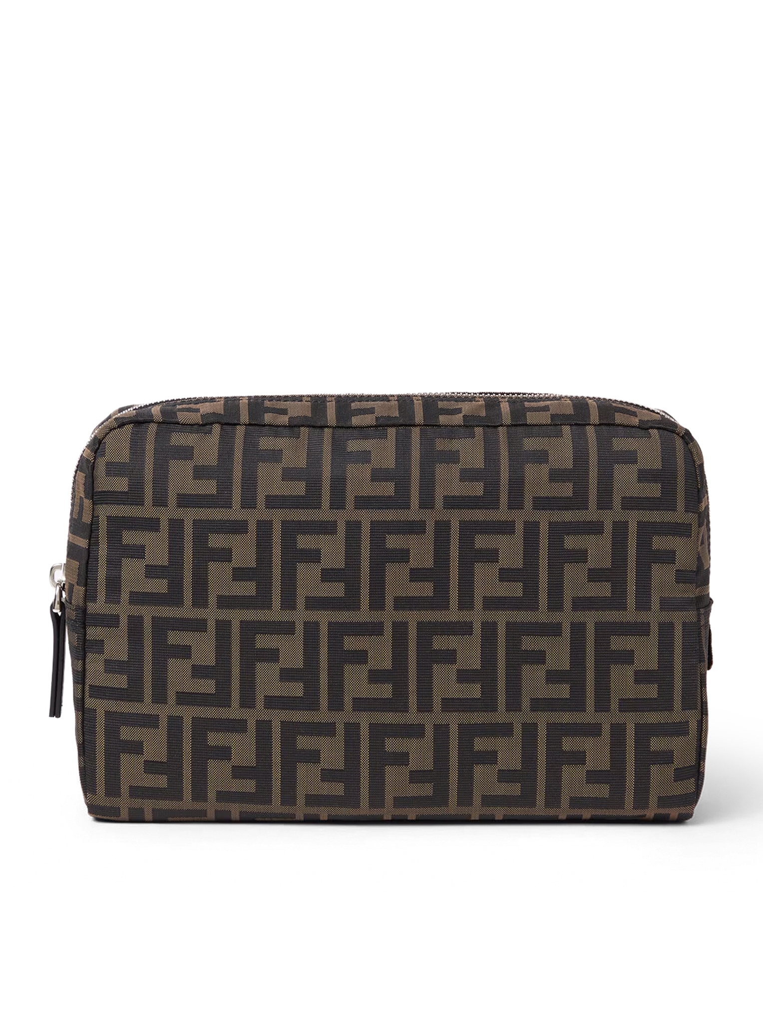[Fendi] Beauty Case FW26 8N0220B1J2F1PR4 TOBACCO MORO BLACK