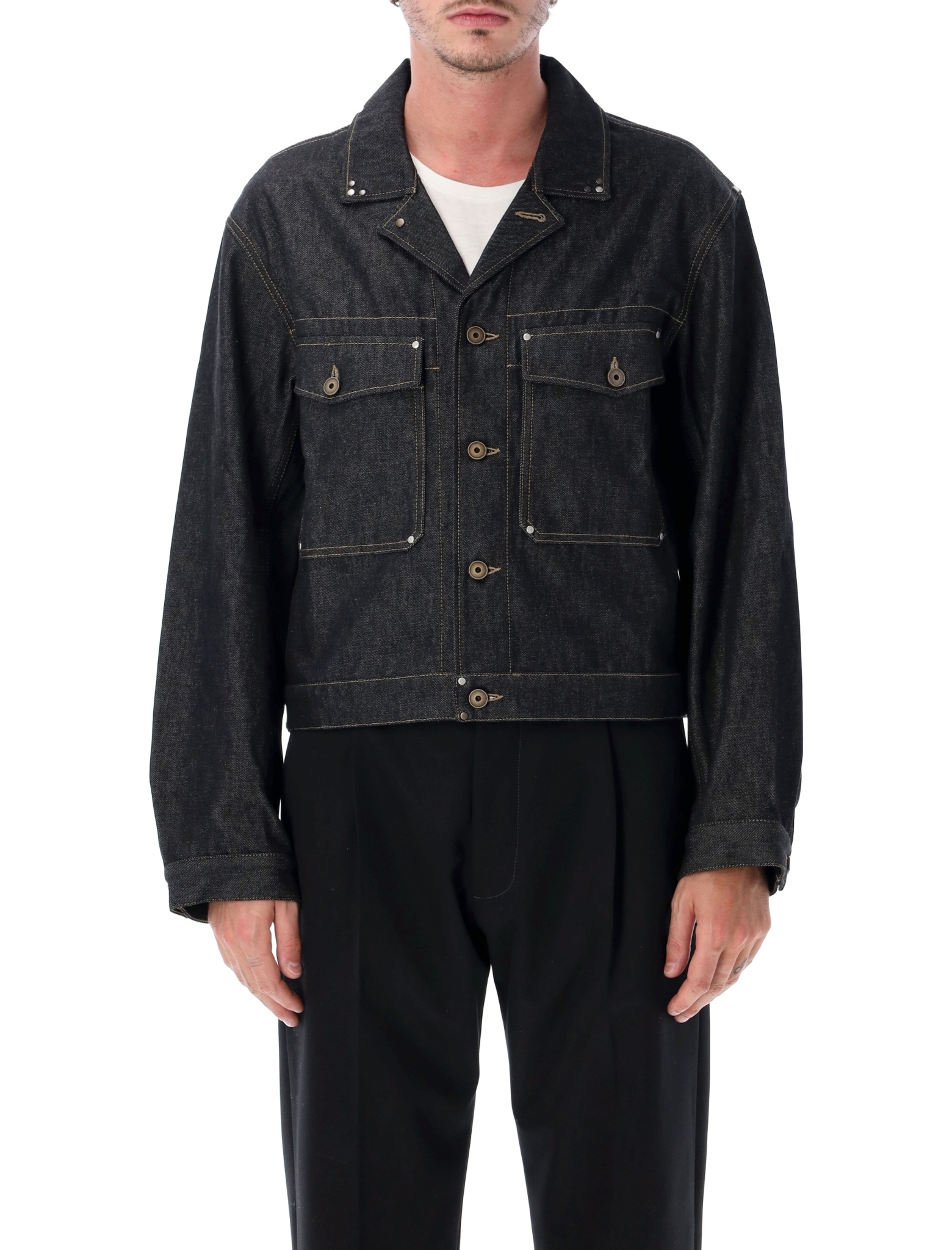 [LEMAIRE] Coat SS26 OW1234LD1061BK965