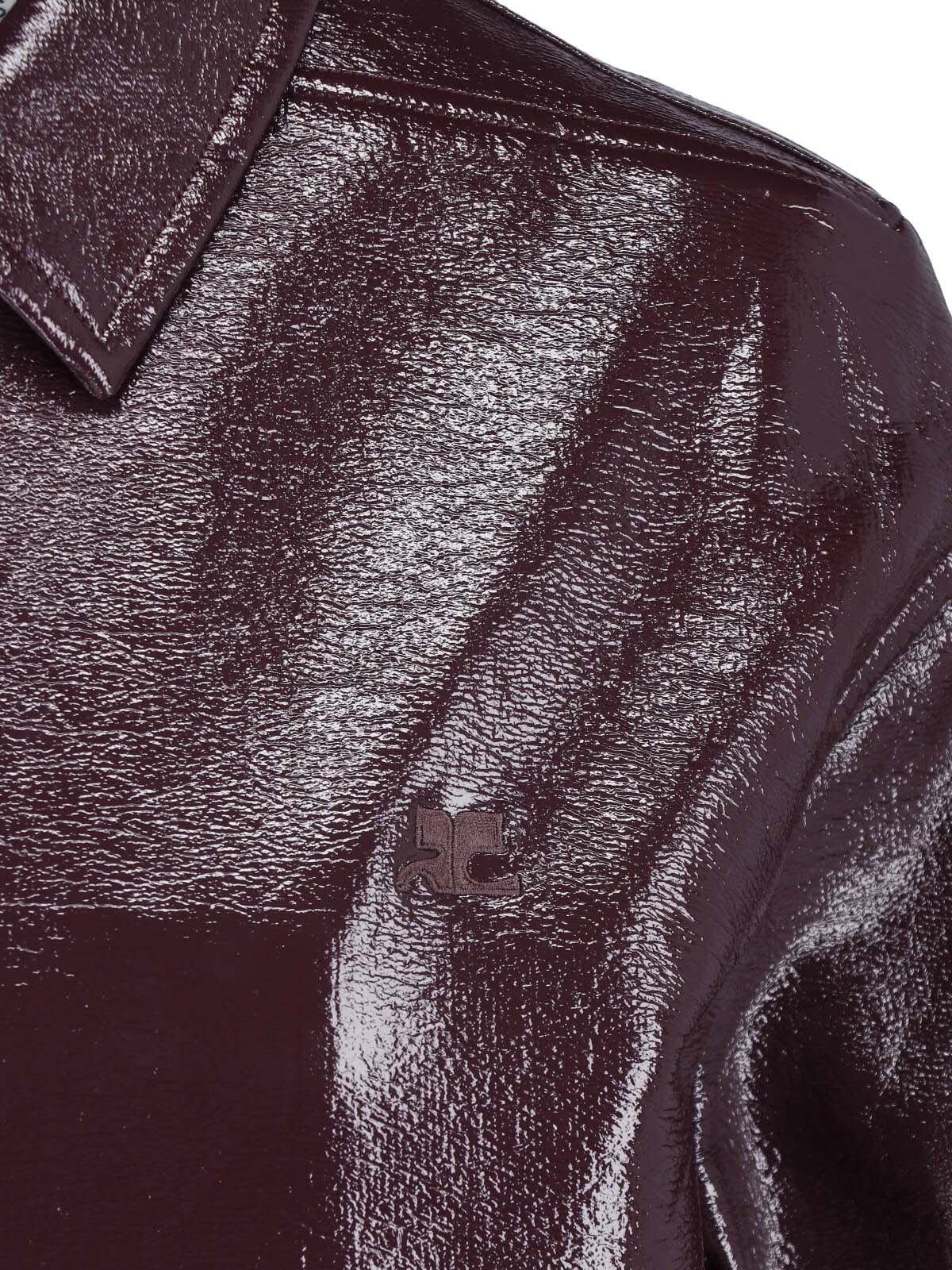 [Courreges] Leather Jacket FW26 326CBL366VY00144090