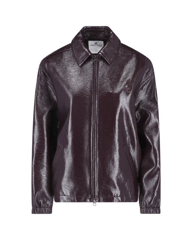 [Courreges] Leather Jacket FW26 326CBL366VY00144090
