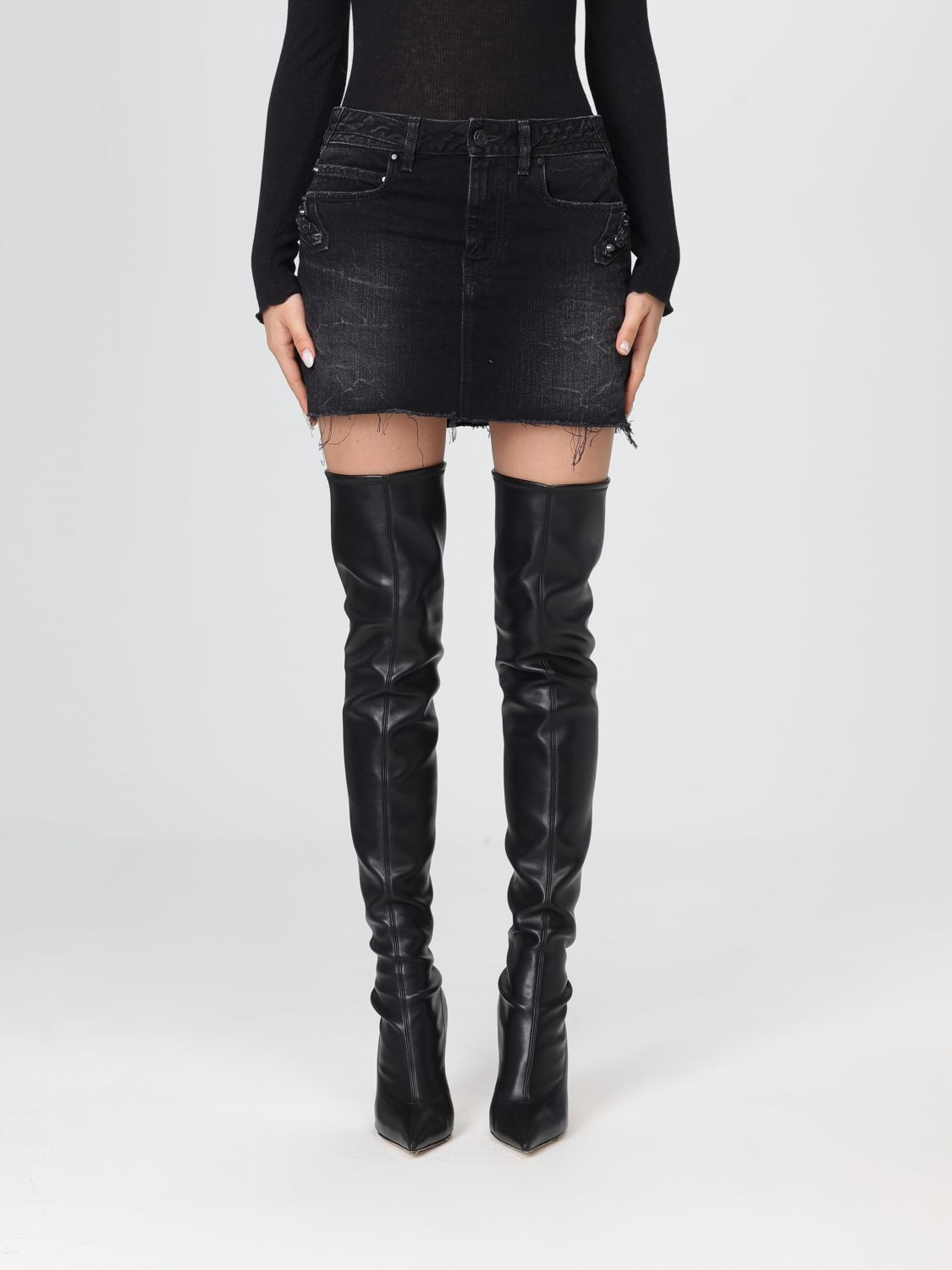 [Balenciaga] Mini skirt FW25 852324TTW67 1037