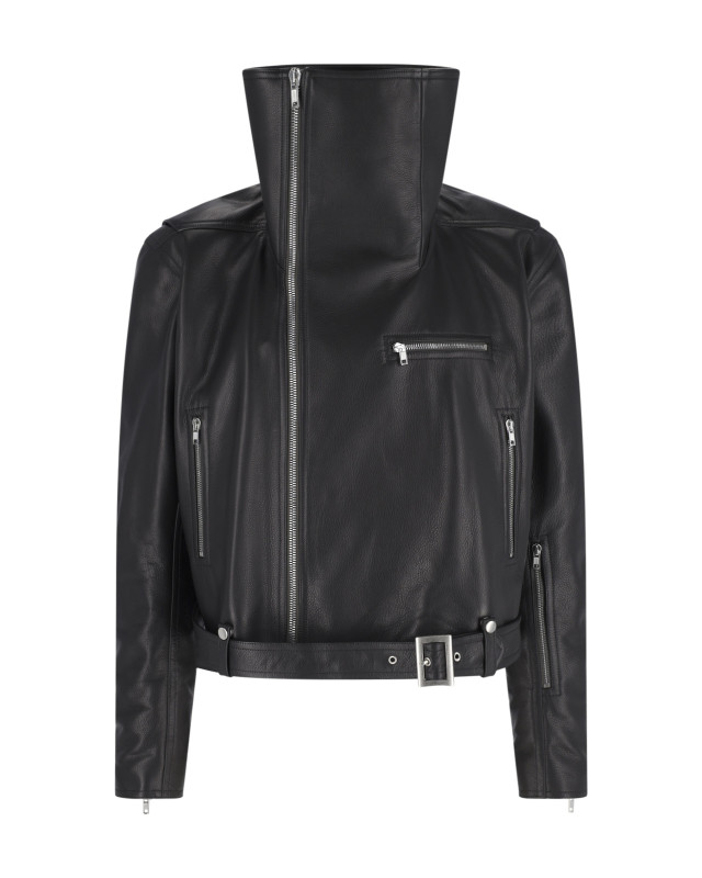 [Rick Owens] Leather Jacket FW26 RU02F4766 LCN09