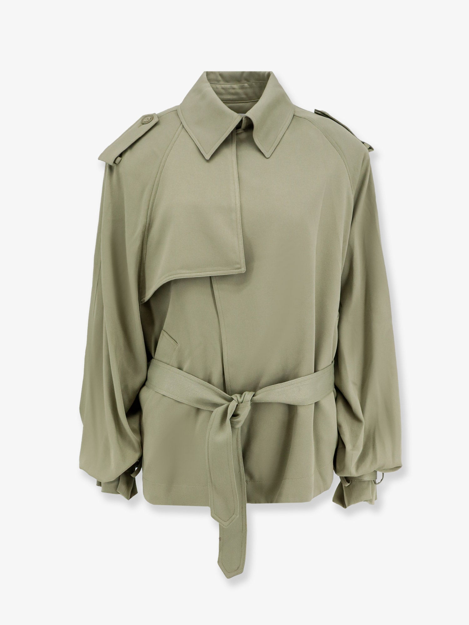 [THE FRANKIE SHOP] Trench Coat FW26 TRFS21993430SAGE