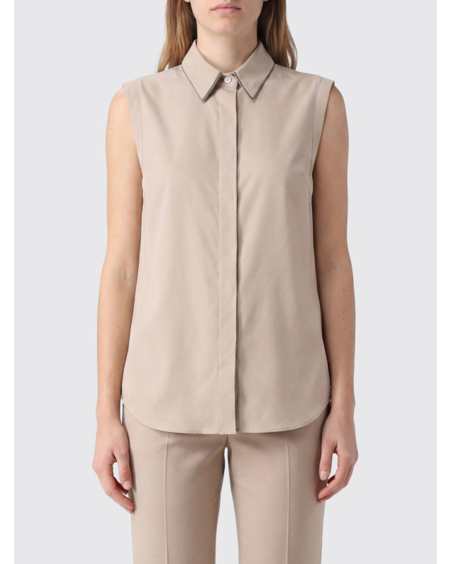 [Brunello Cucinelli] Shirts Sleeveless SS26 M0091MA616 C9272
