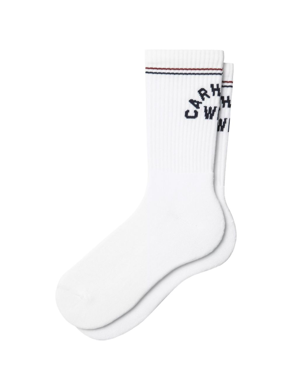 [CARHARTT WIP] Socks FW26 I03730212HXXWHITE/DARK NAVY