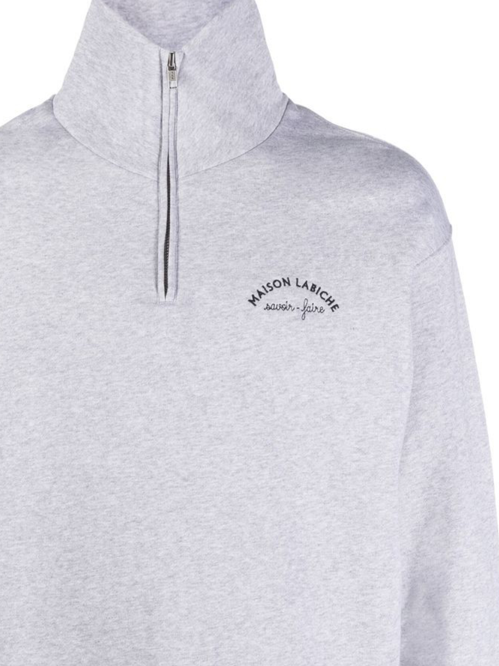 [MAISON LABICHE] Sweatshirt FW26 OUPLACIDEMINIMLIGHT HEATHER GREY
