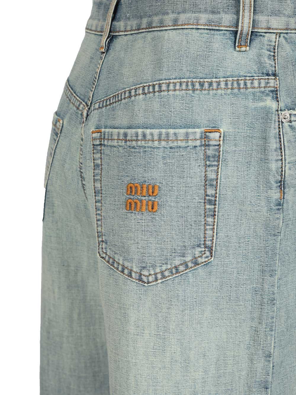 [Miu Miu] Jeans SS26 GWP394 S 232 18JIF0076