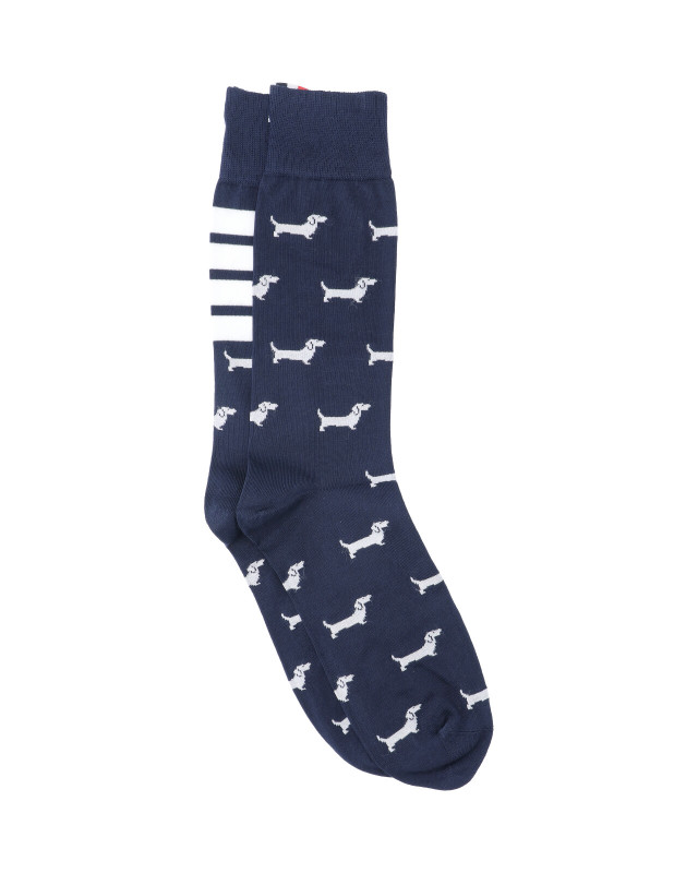 [Thom Browne] Socks FW26 MAS200A Y3012415