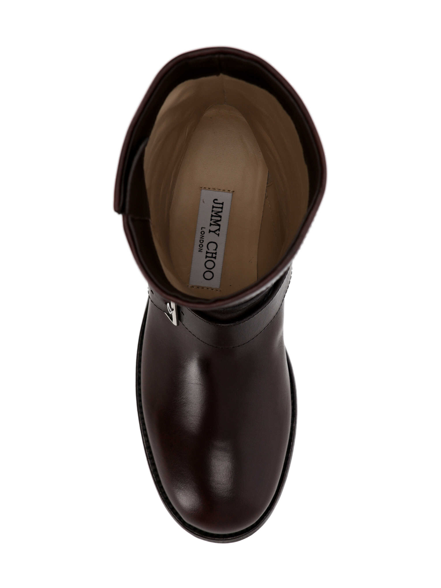 [Jimmy Choo] Ankle Boots FW26 BIKERMIDSVHCHOCOLATE