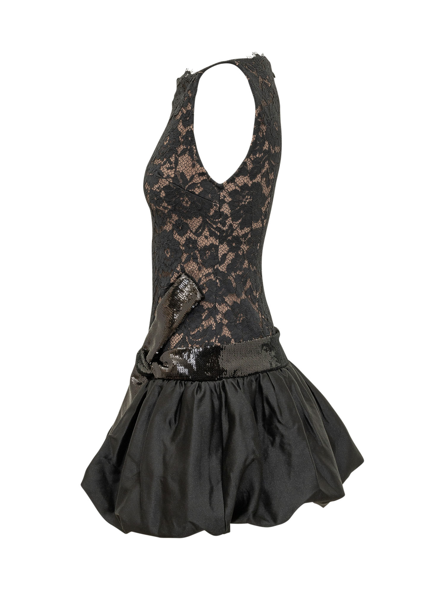 [Self-portrait] Sleeveless dress FW26 AW26013SB BLACK