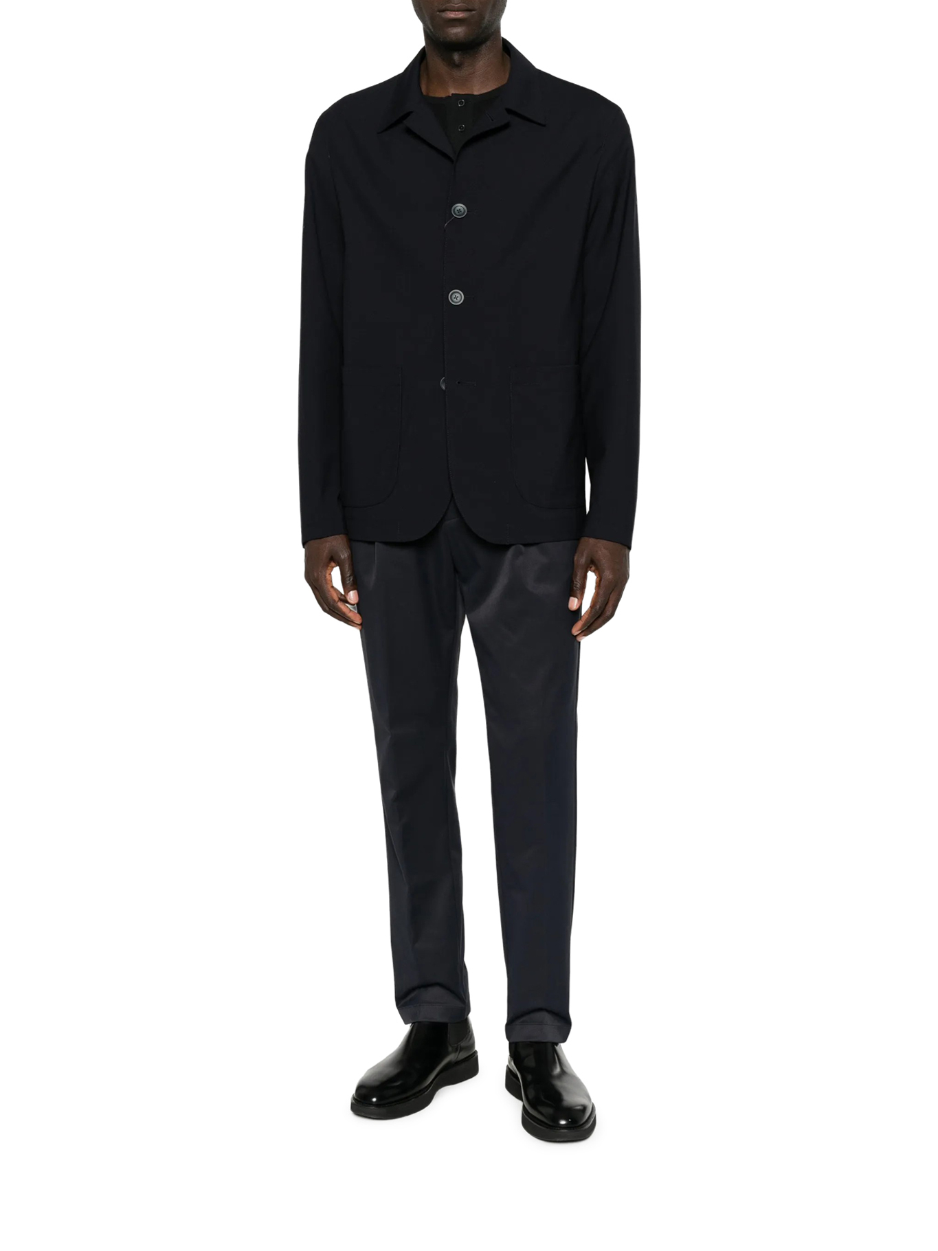 [Herno] Trousers FW26 PT000236U129059200 BLU NAVY