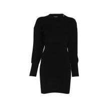 [Anine Bing] Long sleeve dress FW26 A0212718BLK26BLACK