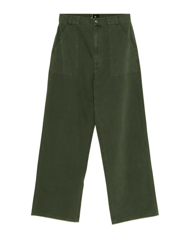 [Anine Bing] Trousers FW26 A0311495AYG4ARMY GREEN