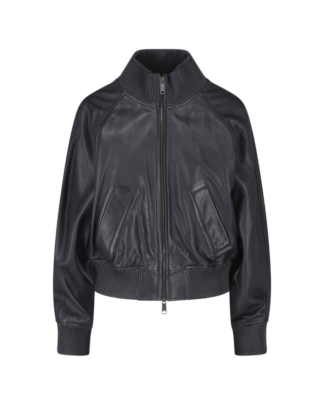 [Polo Ralph Lauren] Leather Jacket FW26 211 A93148002