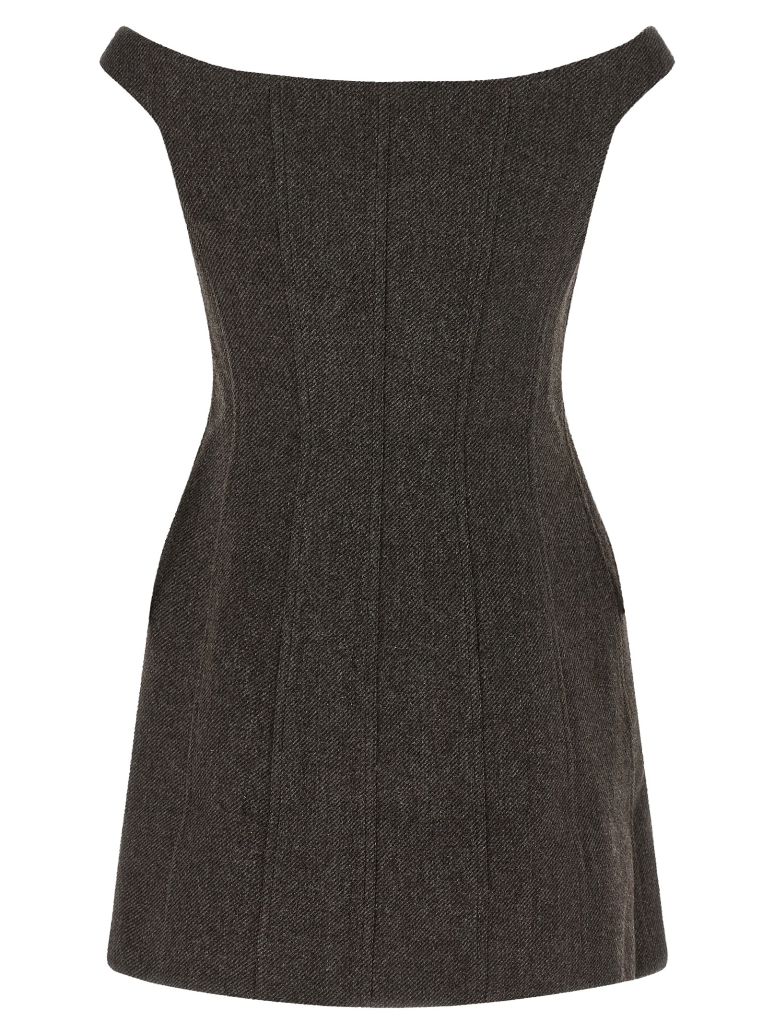 [SELF PORTRAIT] Sleeveless dress FW26 AW26076SBRBROWN
