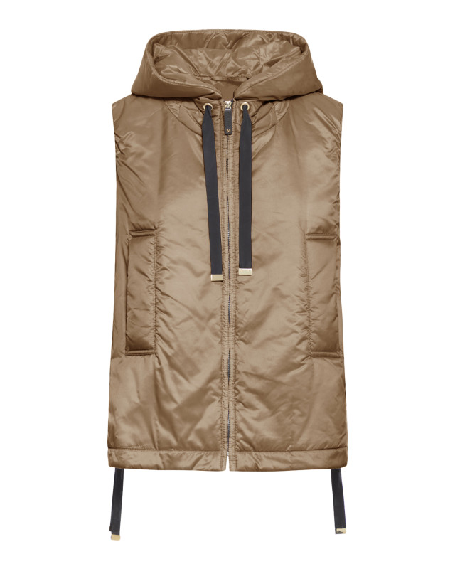 [MAX MARA THE CUBE] Down Vest FW26 2619291044600075 MARRONE BEIGE
