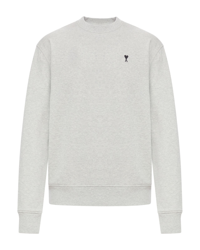 [Ami Paris] Sweatshirt FW26 HSW7637300951 GRIS CENDRE CHINE
