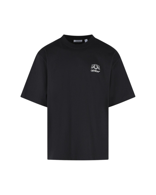 [Off-White] T-shirts Short Sleeve FW26 44MAA120F26J01E001