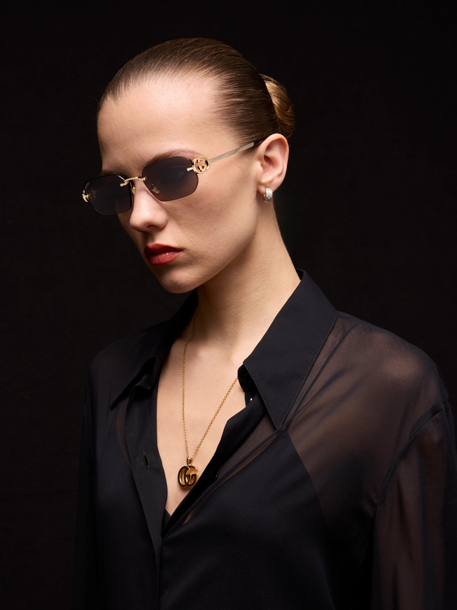 [Gucci] Sunglasses FW26 A000Q4I33308012