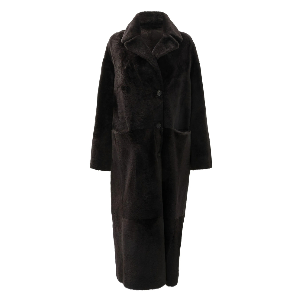 [Furling] Leather Jacket FW26 NELL  EBONY