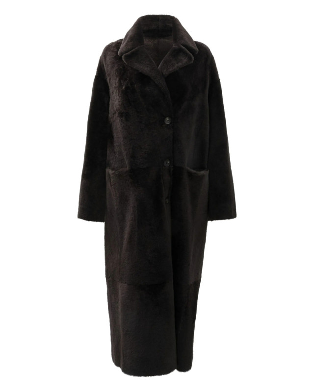 [Furling] Leather Jacket FW26 NELL  EBONY