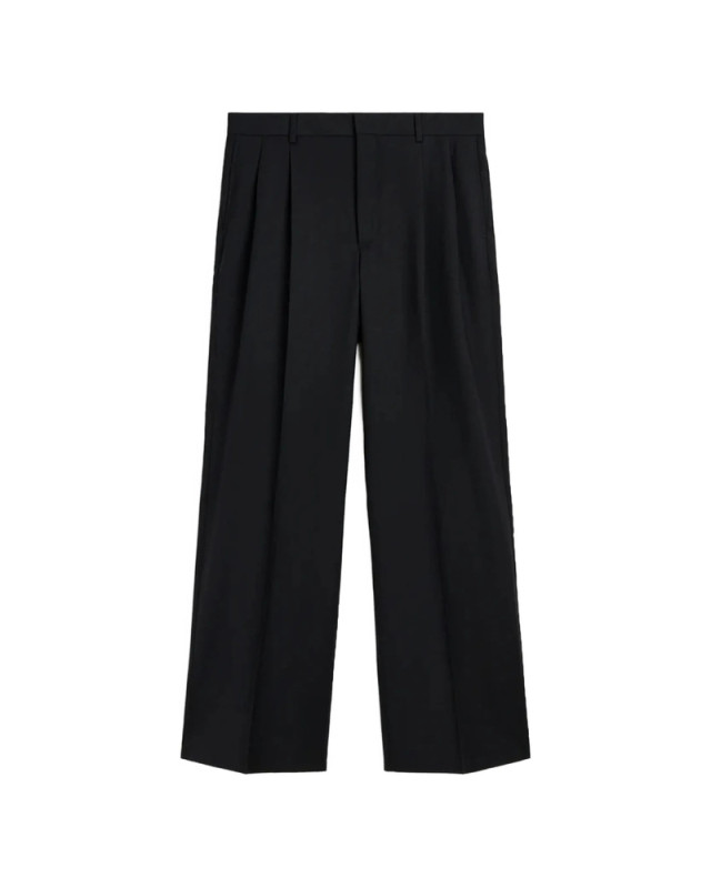 [Sunflower] Trousers FW26 4209 WID PLATED BLACK