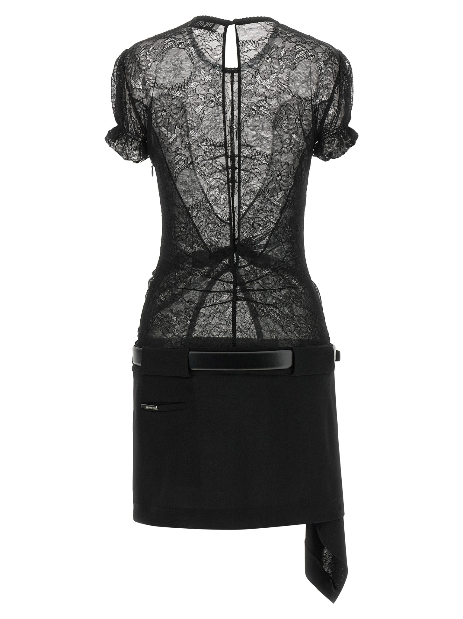 [The Attico] Short sleeve dress FW26 261WCA00516MIX123AA100