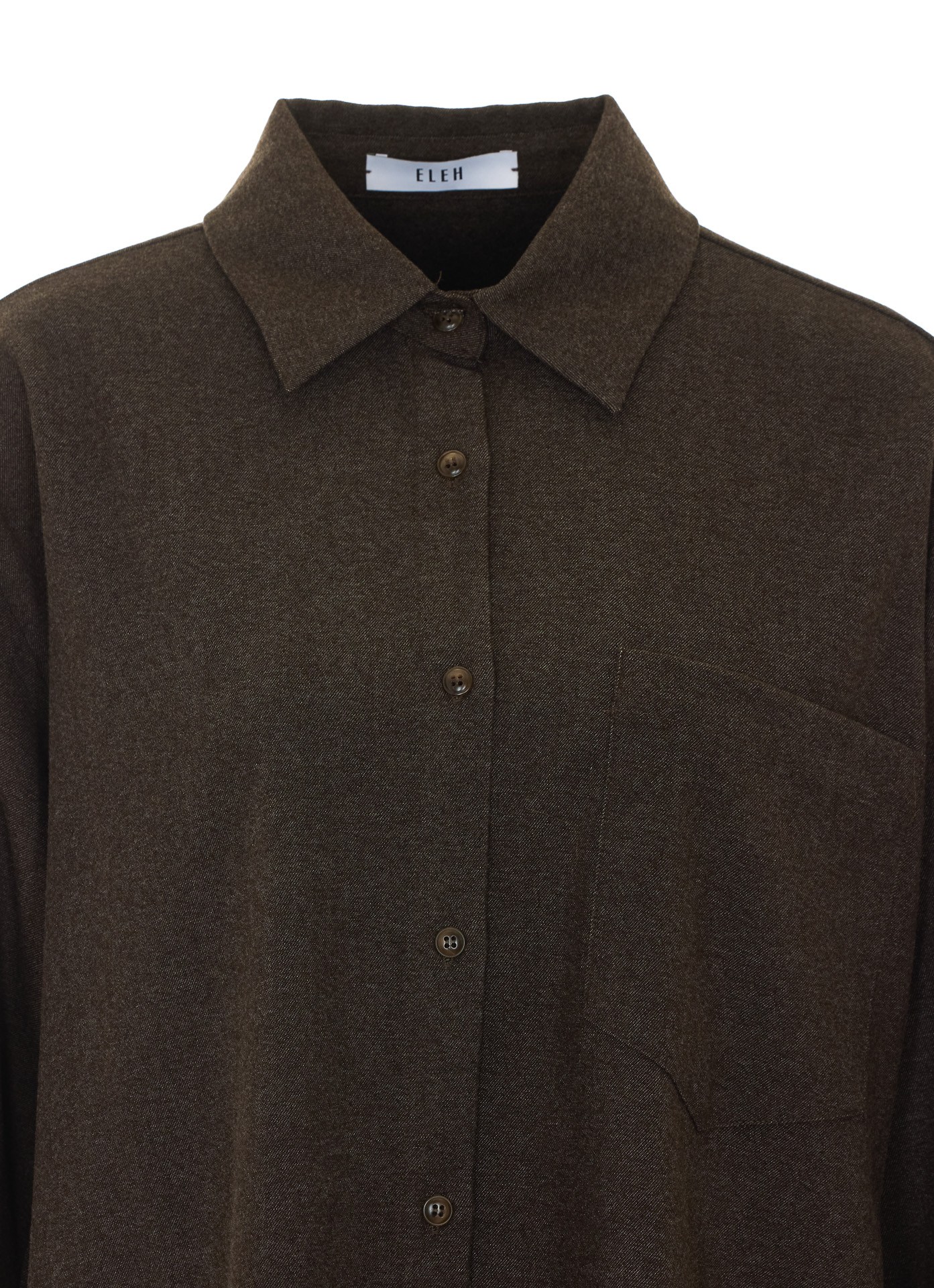 [Eleh] Shirts Long Sleeve FW26 0228MORO