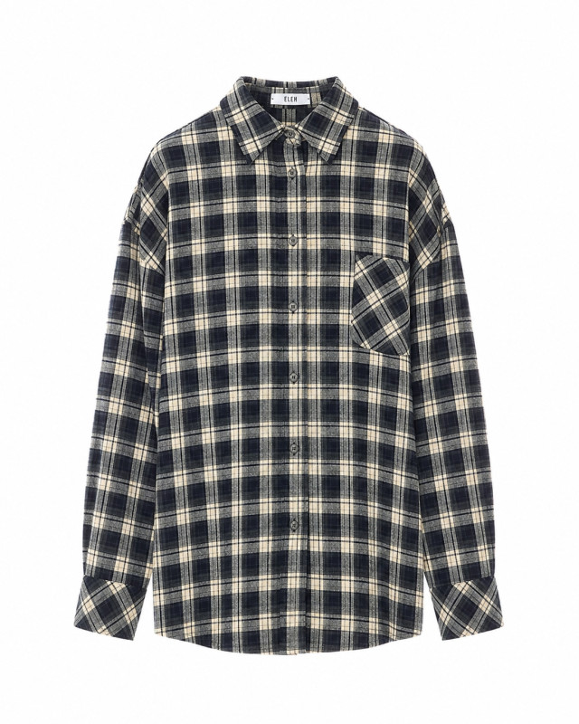 [Eleh] Shirts Long Sleeve FW26 0090BLU