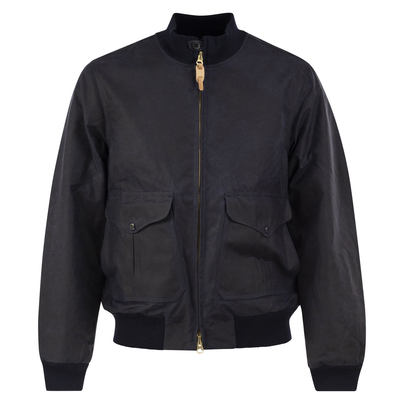 [Manifattura Ceccarelli] Bomber Jacket FW26 7072WX NAVY