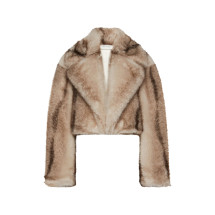 [SPORTMAX] Fur Jacket FW26 SPXQUANTUM 265F 002