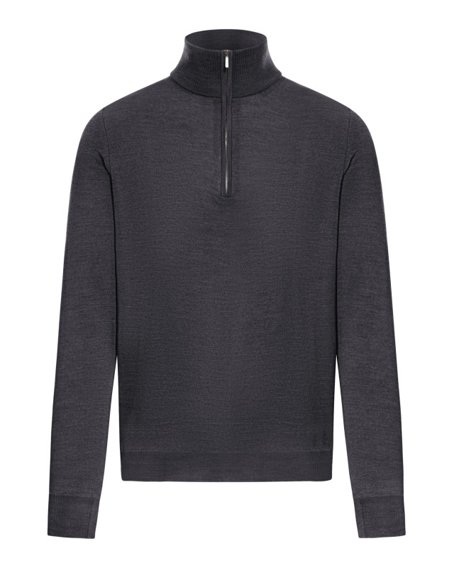 [Zanone] Knitwear SS26 810135Z0290N7027 ANTHRACITE