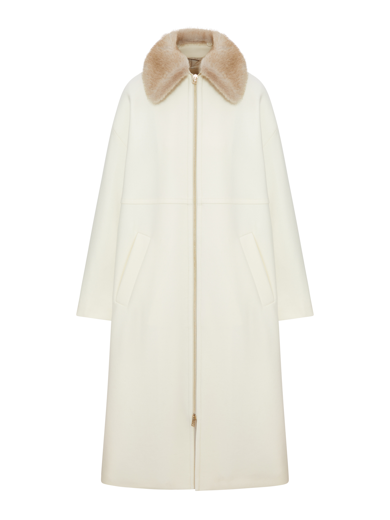[Herno] Coat FW26 CA000643D333441000 WHITE