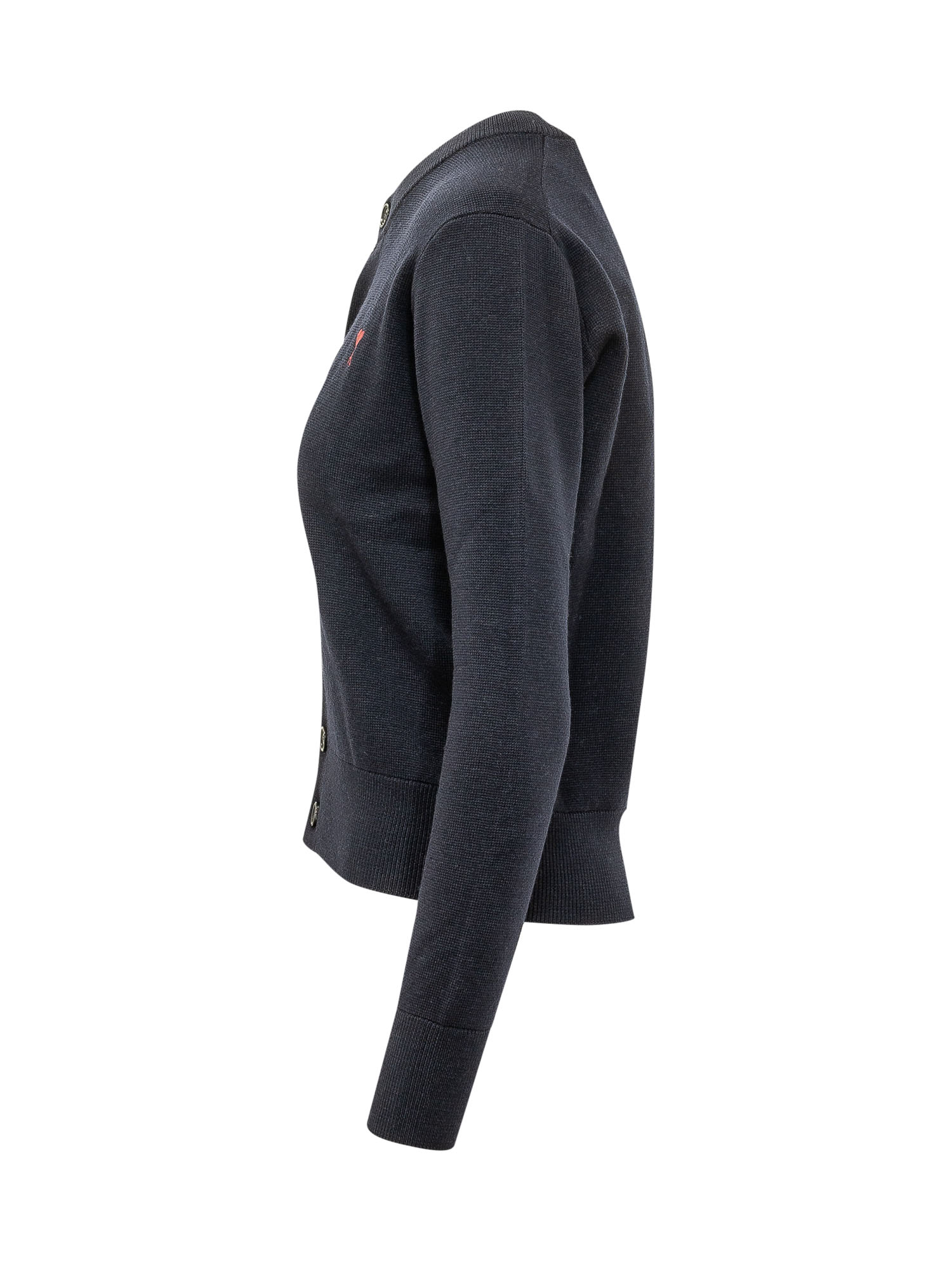 [AMI ALEXANDRE MATTIUSSI] Cardigan FW26 FKC361001. 414