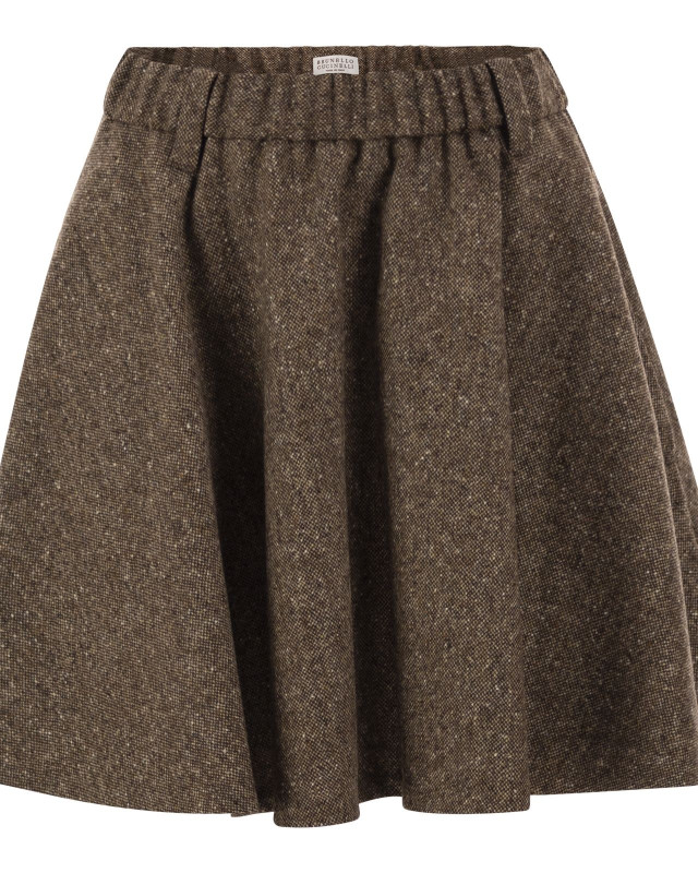 [Brunello Cucinelli] Mini skirt FW26 MD002G4103 C002