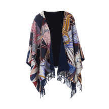 [Salvatore Ferragamo] Cape FW26 787608321289NEW NAVY