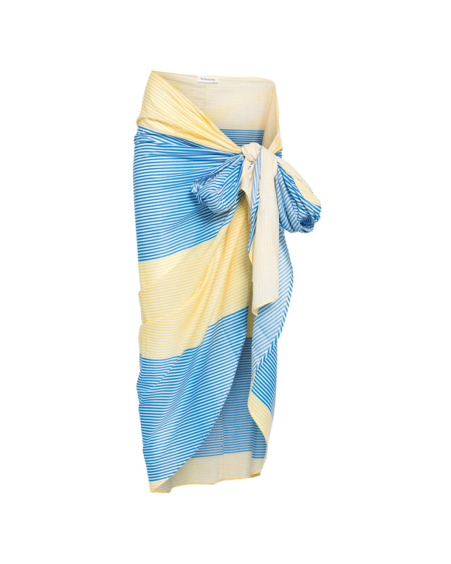 [THE FRANKIE SHOP] Long skirt FW26 THIRA WRAP  YELLO