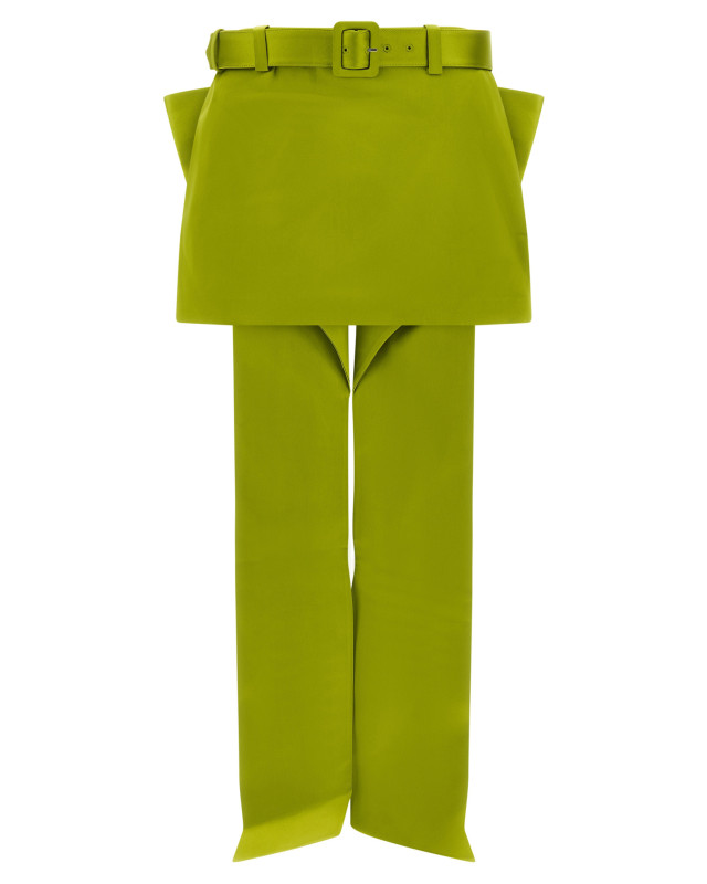[SELF PORTRAIT] Skirt FW26 AW26008SKGGREEN