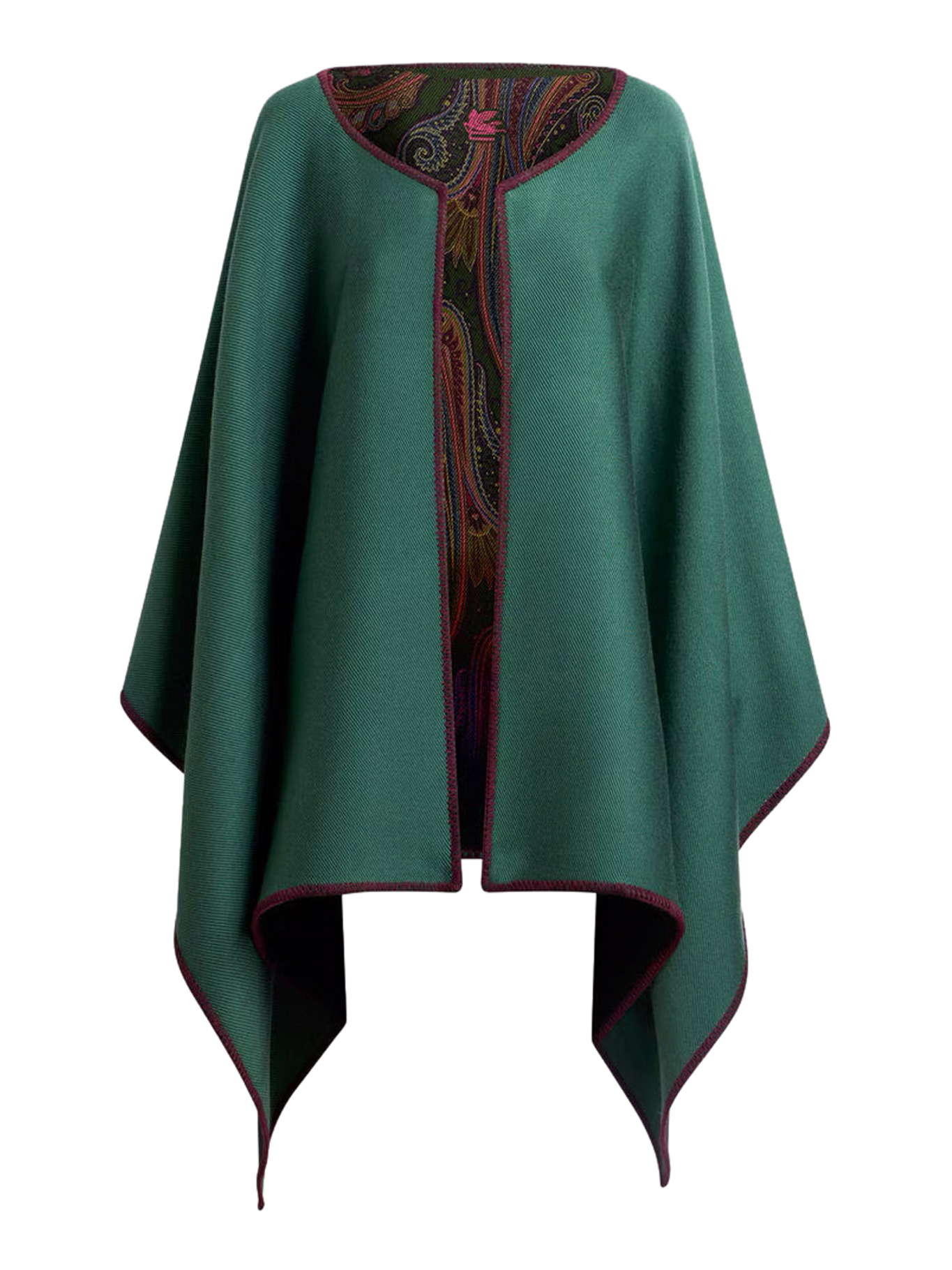 [Etro] Cape FW26 WRBD0029AK14OX0893 GREEN