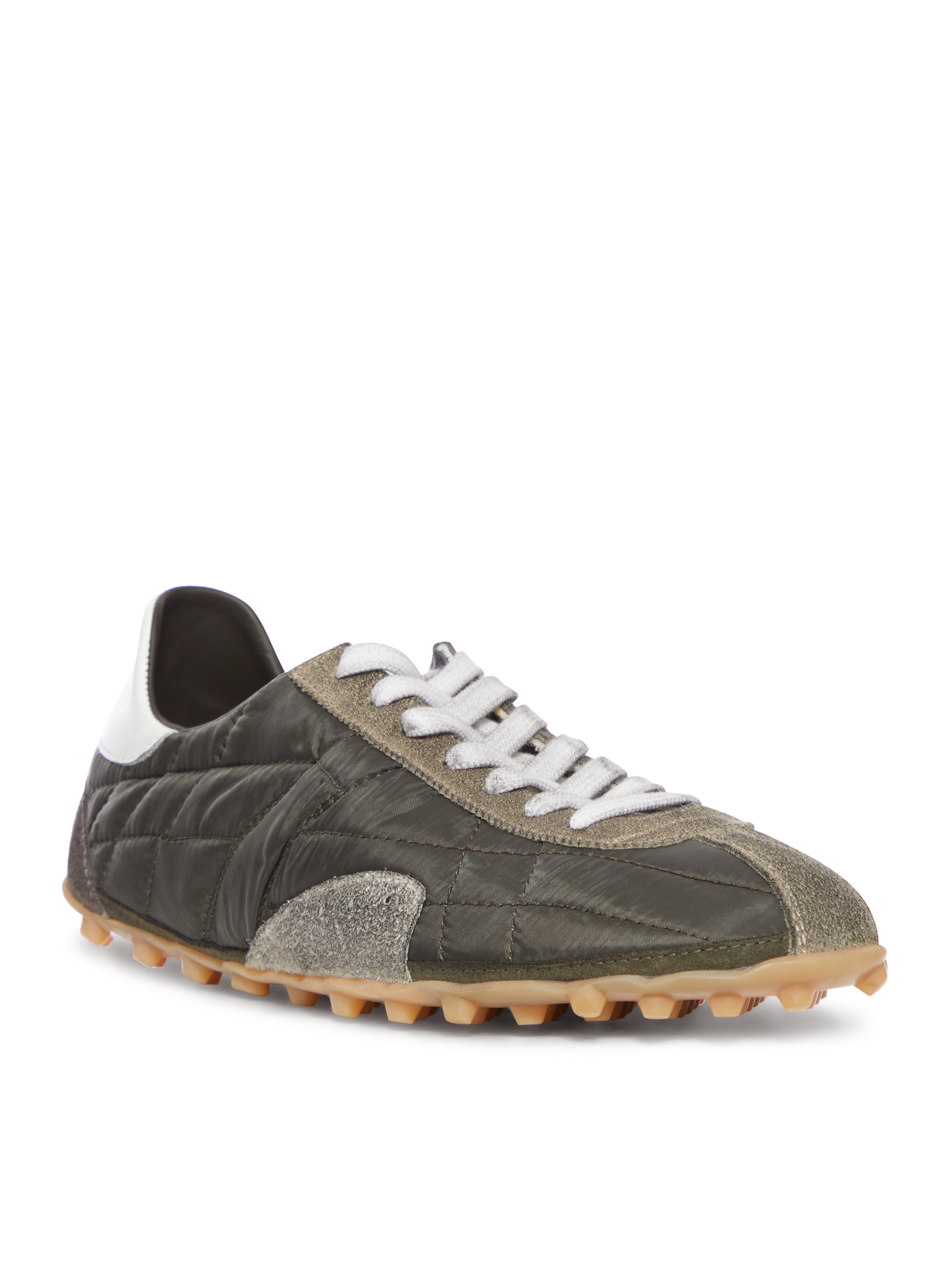 [Maison Margiela] Sneakers SS26 S57WS0514P7415HB069 DARK GREEN WHITE GREY