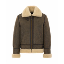 [SCHOTT N.Y.C.] Mouton jacket FW26 LC1259BROWN