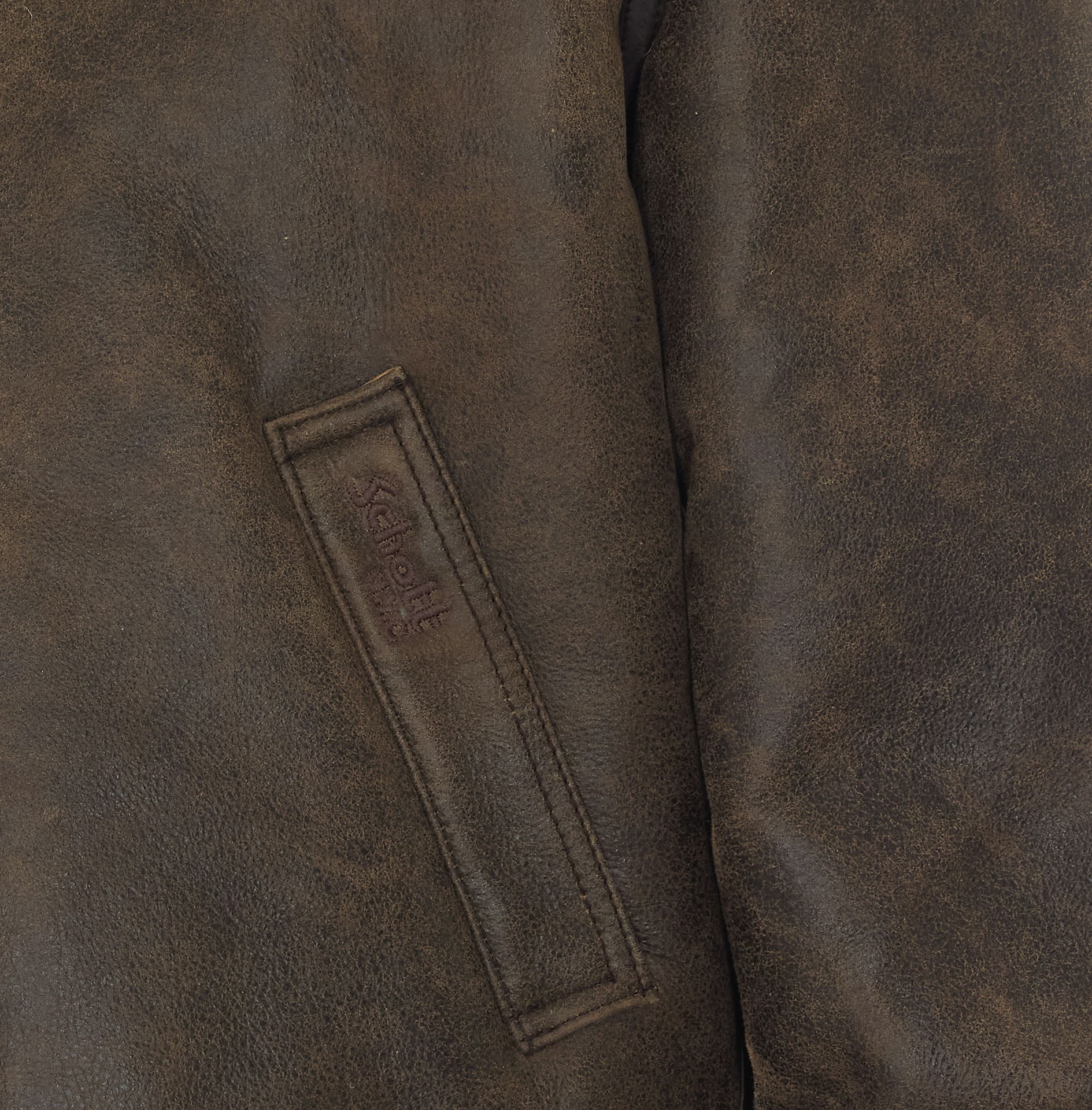 [SCHOTT N.Y.C.] Mouton jacket FW26 LC1259HBROWN