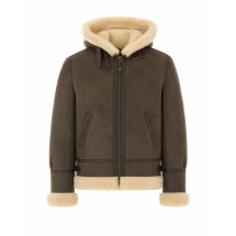[SCHOTT N.Y.C.] Mouton jacket FW26 LC1259HBROWN